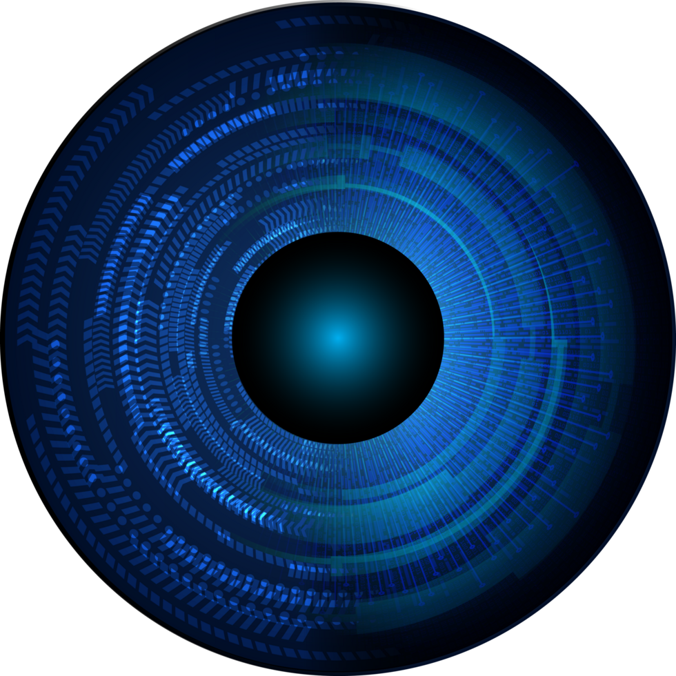 Modern Technology Eye Crop-out png