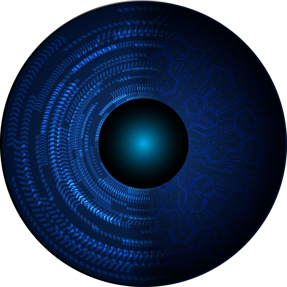 Modern Technology Eye Crop-out png