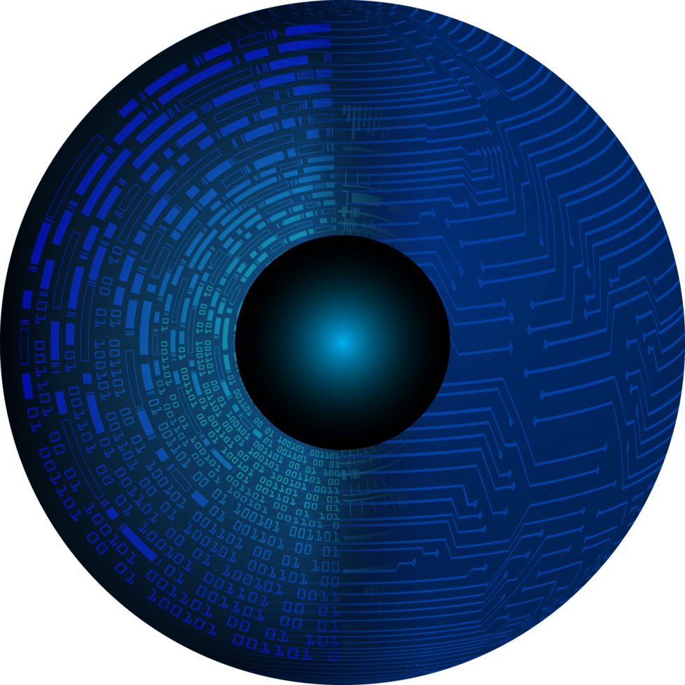 Modern Technology Eye Crop-out png