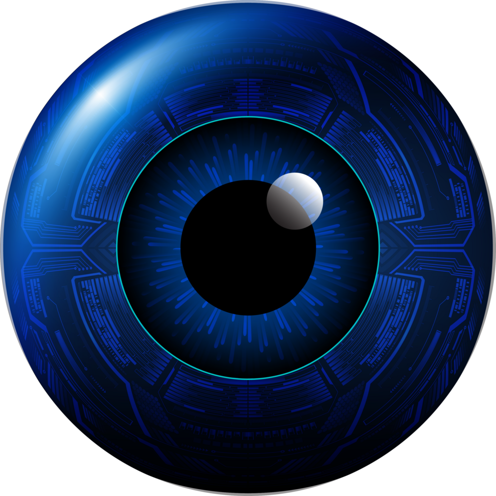 Modern Technology Eye Crop-out png