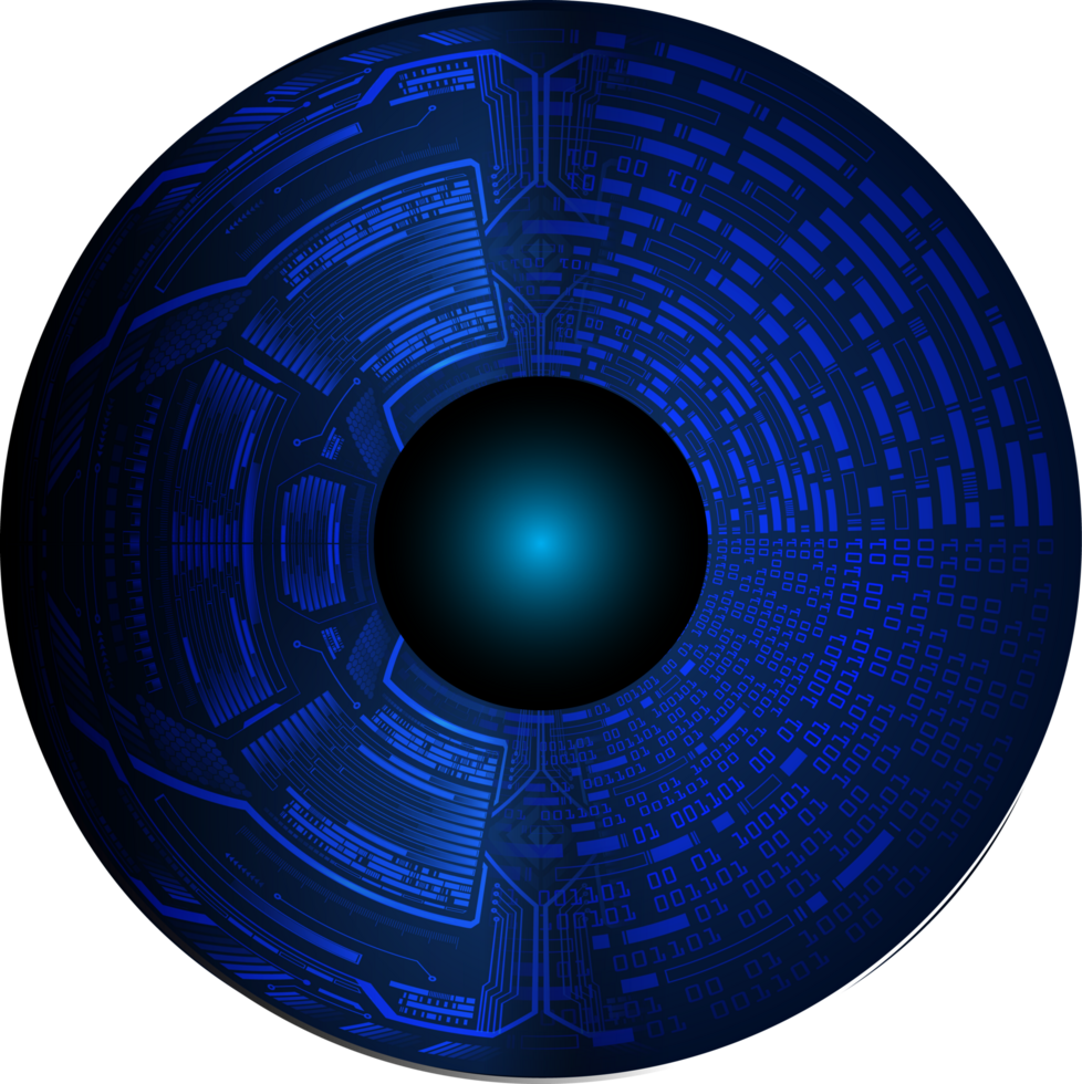 Modern Technology Eye Crop-out png