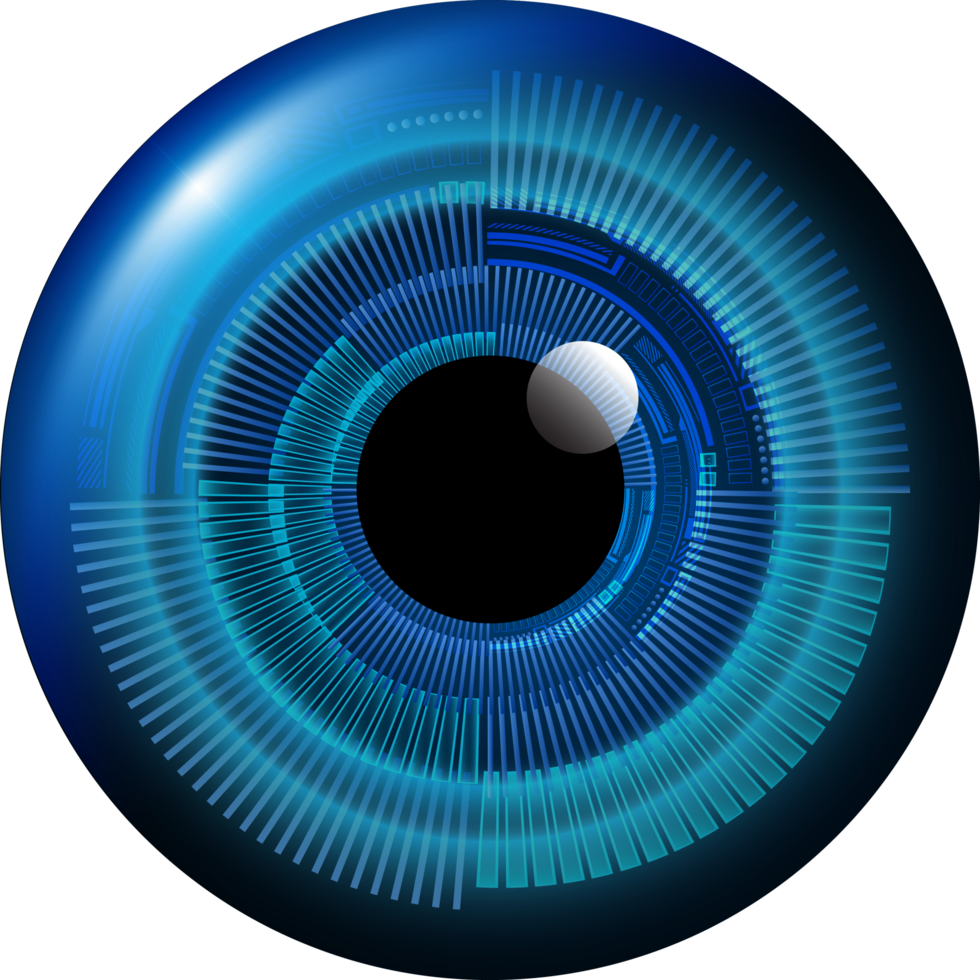 Modern Technology Eye Crop-out png