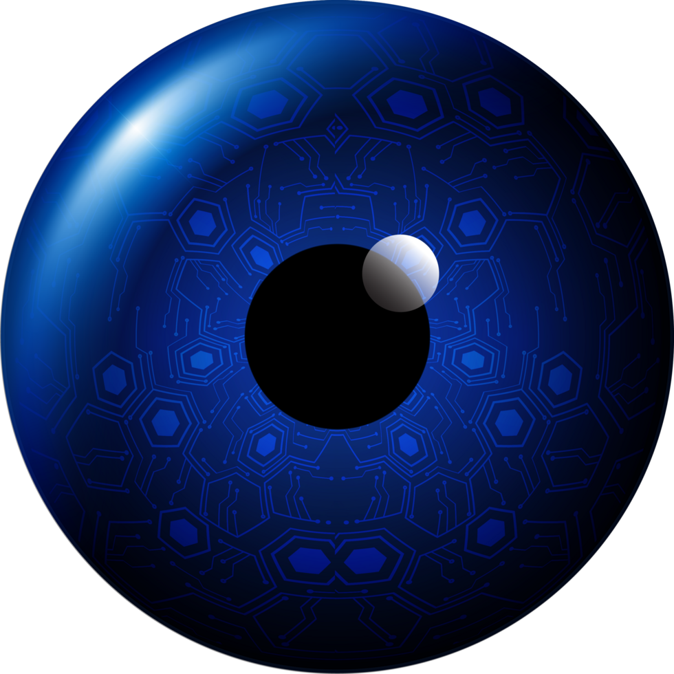 Modern Technology Eye Crop-out png