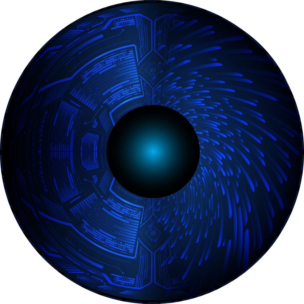 Modern Technology Eye Crop-out png