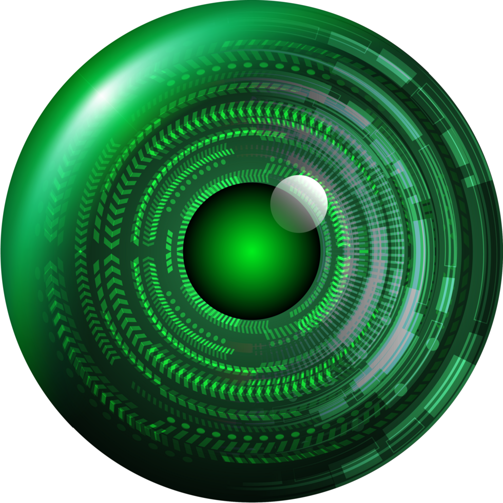 Modern Technology Eye Crop-out png