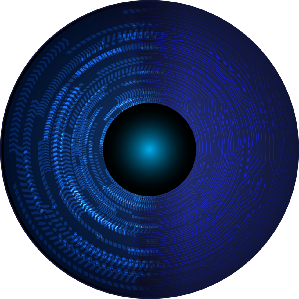 Modern Technology Eye Crop-out png