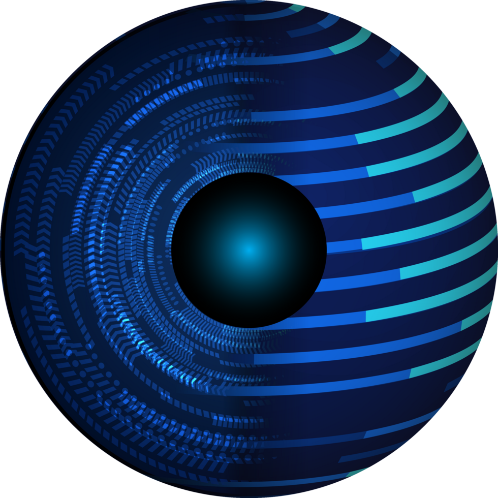 Modern Technology Eye Crop-out png