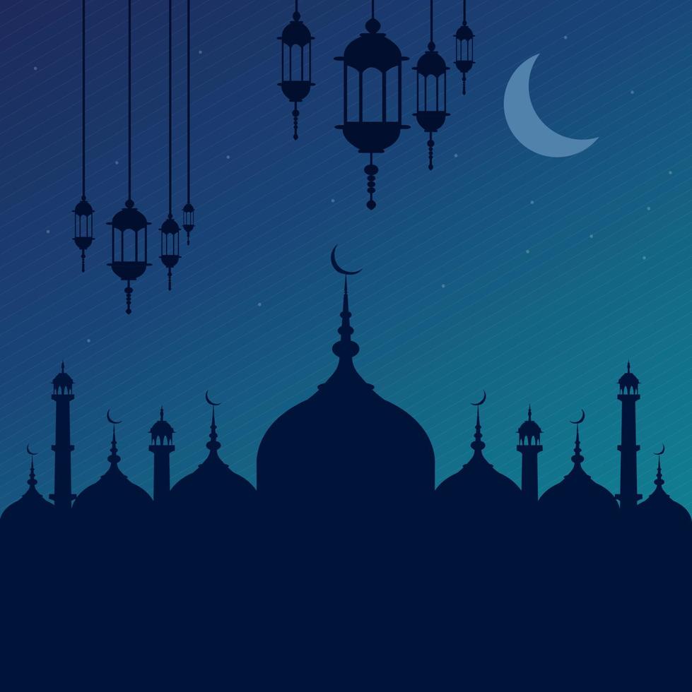 Ramadán póster, Ramadán fondo, islámico antecedentes para social medios de comunicación enviar vector