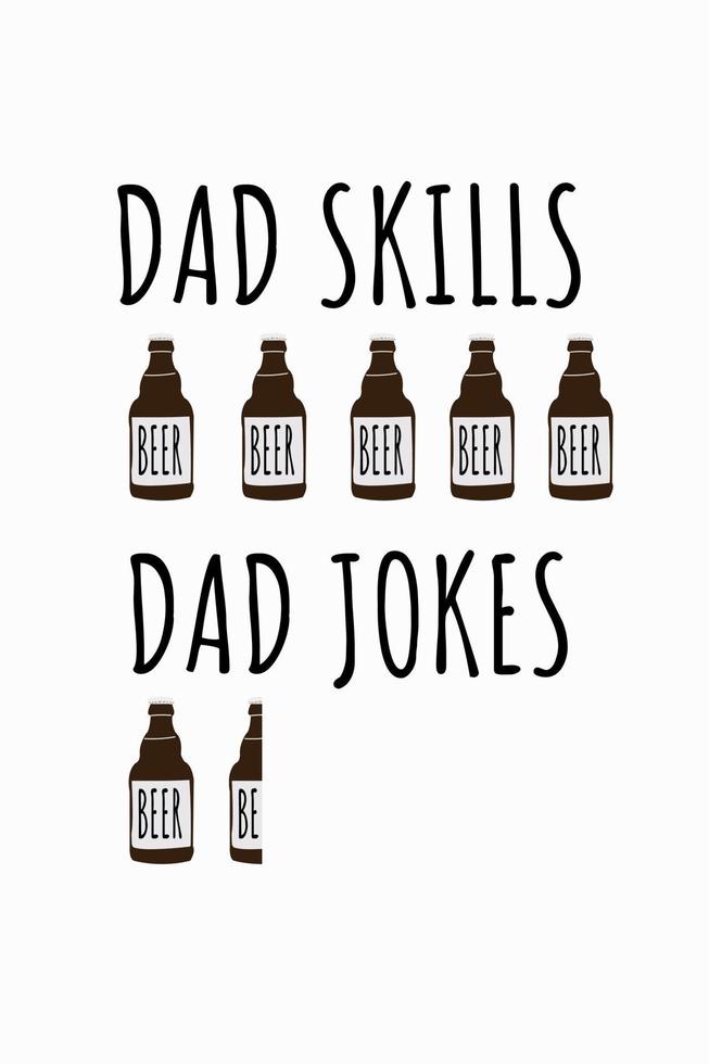 funny father's day tshirt design vector
