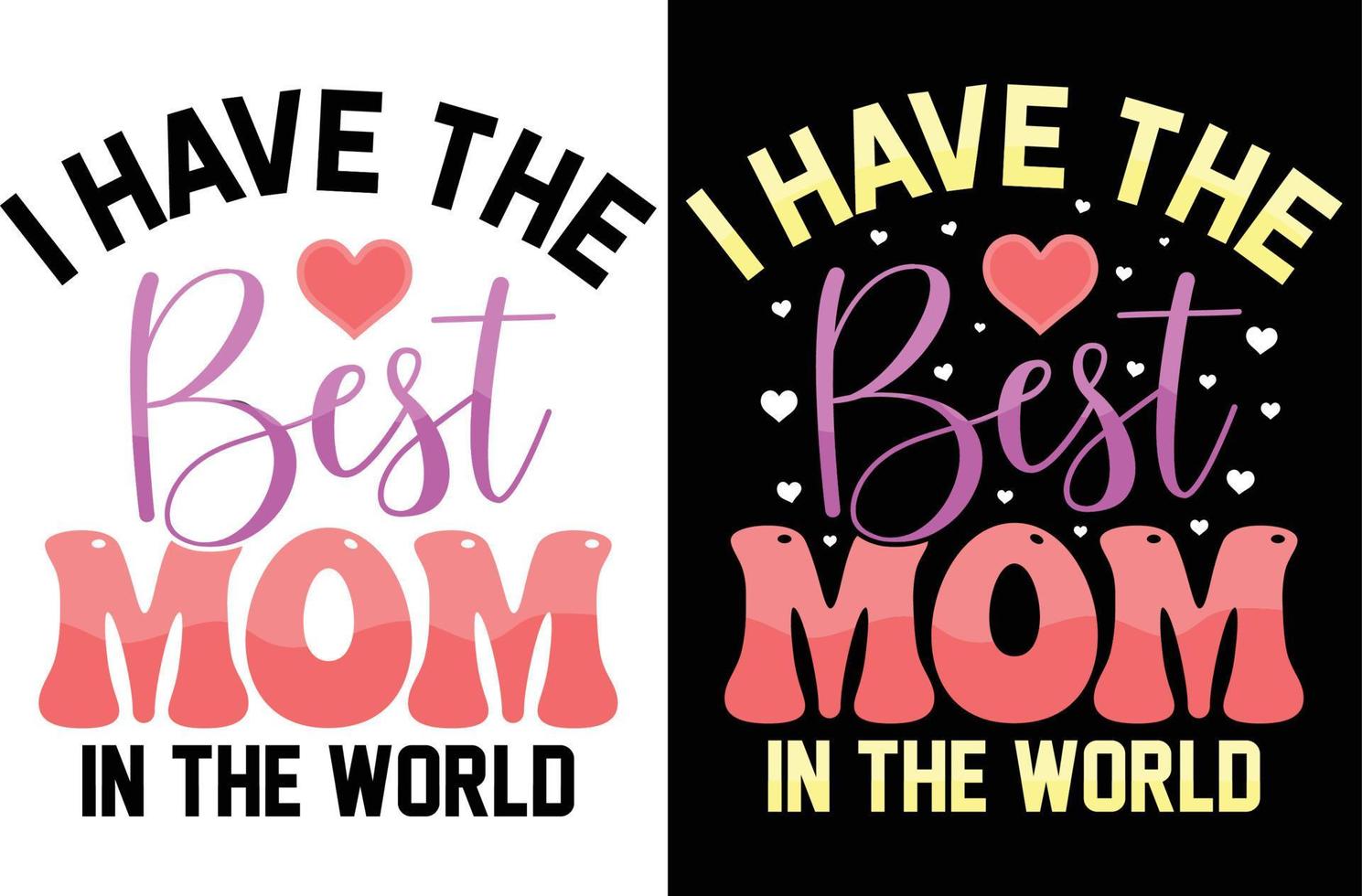 Mom t -shirt design vector