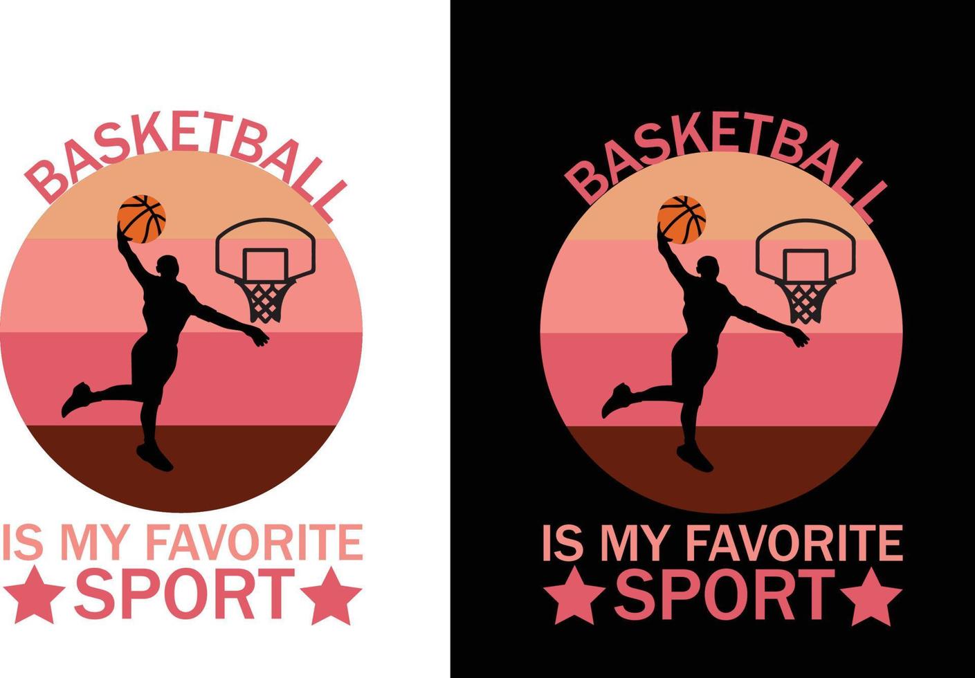 Basketball  t - shirt design vector