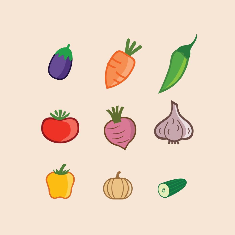 Vegetable icon, vegetable vector icon, fruit icon, fruit vector icon