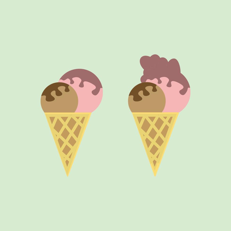 Ice-creams Vector icon