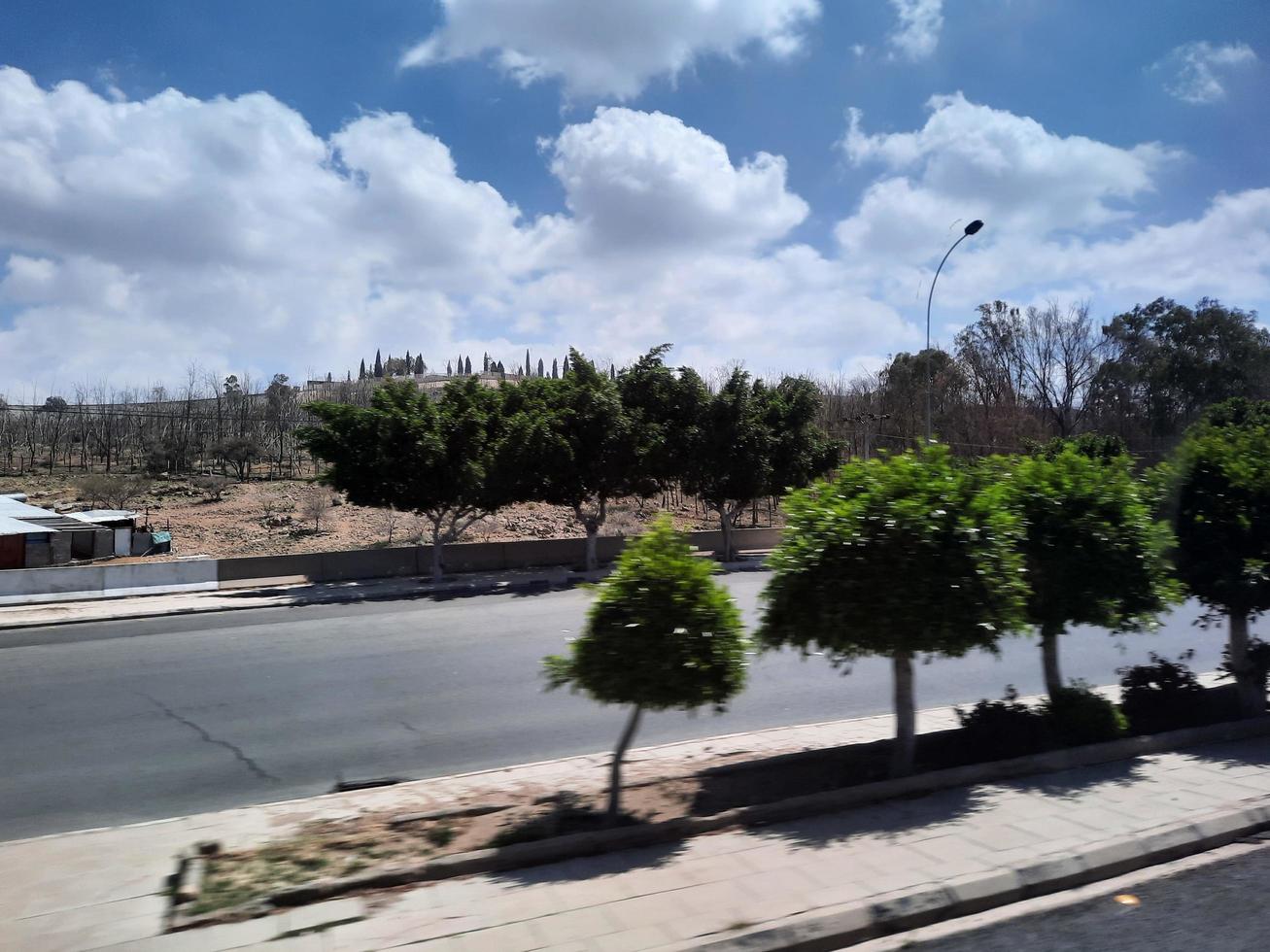 Taif, Saudi Arabia, March 2023 - A beautiful daytime view of the streets of Taif, Saudi Arabia. photo