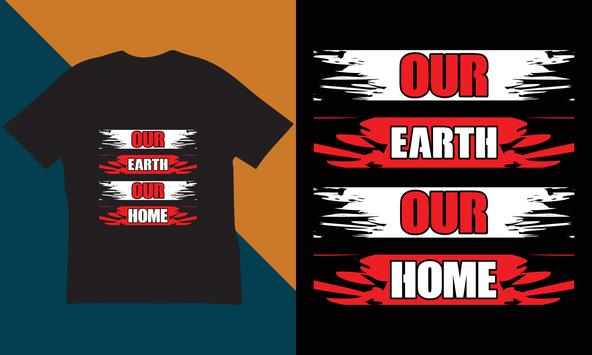 Earth Day T-Shirt Design. 21485841 Vector Art at Vecteezy
