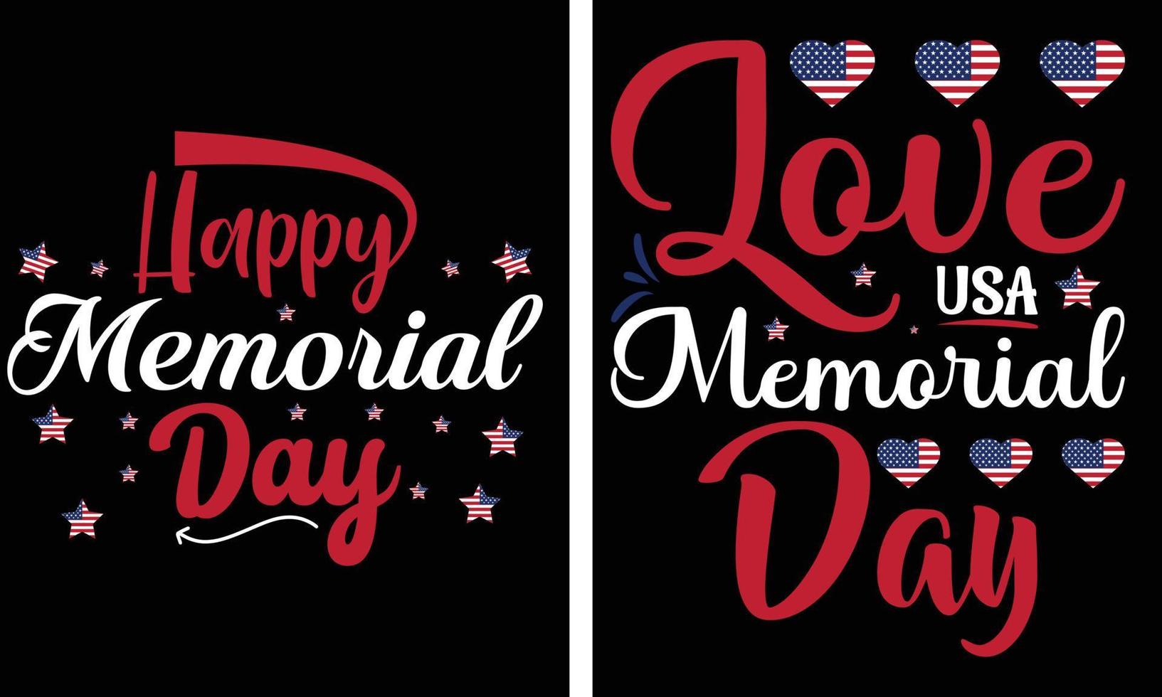 Memorial Day SVG Design Bundle. vector