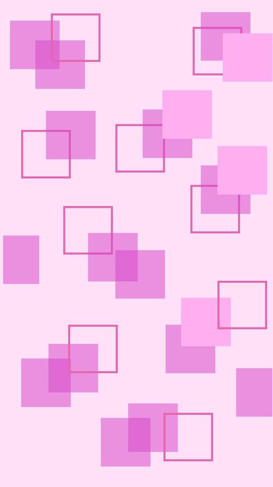 abstract pink background with squares vector