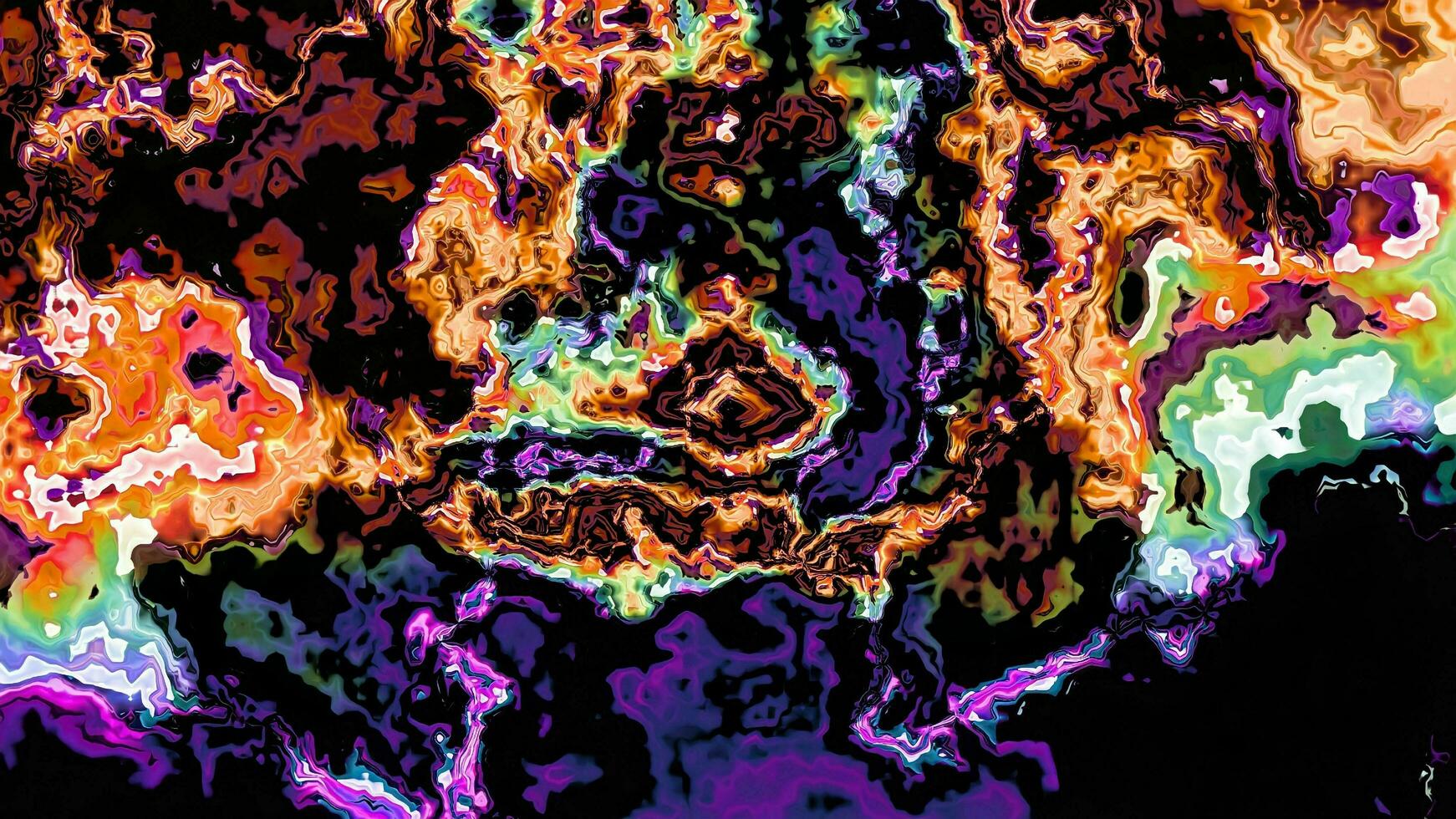 Marble ink abstract art from exquisite original painting for abstract background . Painting was painted on high quality paper texture to create smooth marble background pattern of ombre alcohol ink . photo