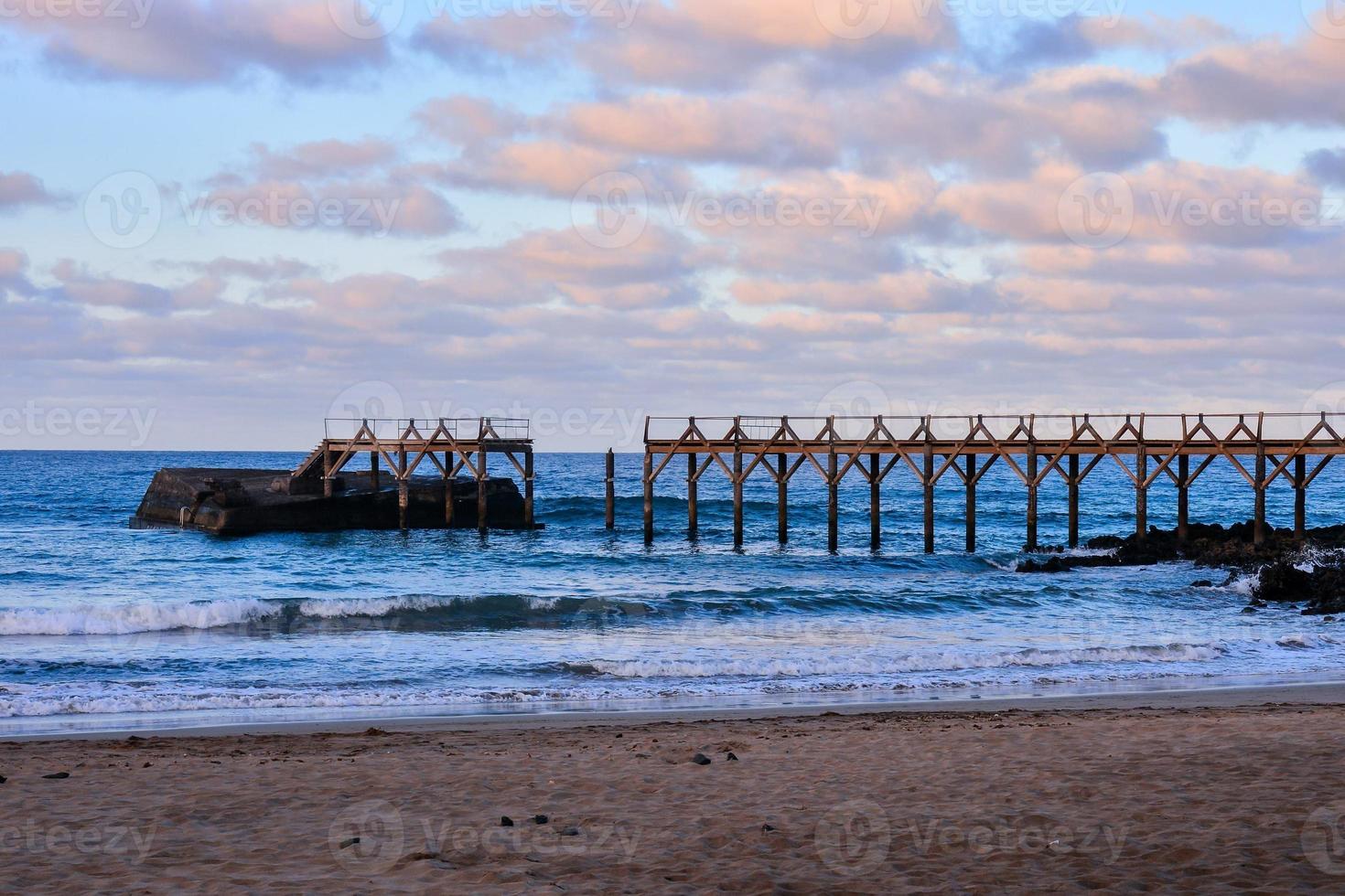 Scenic coastal view photo