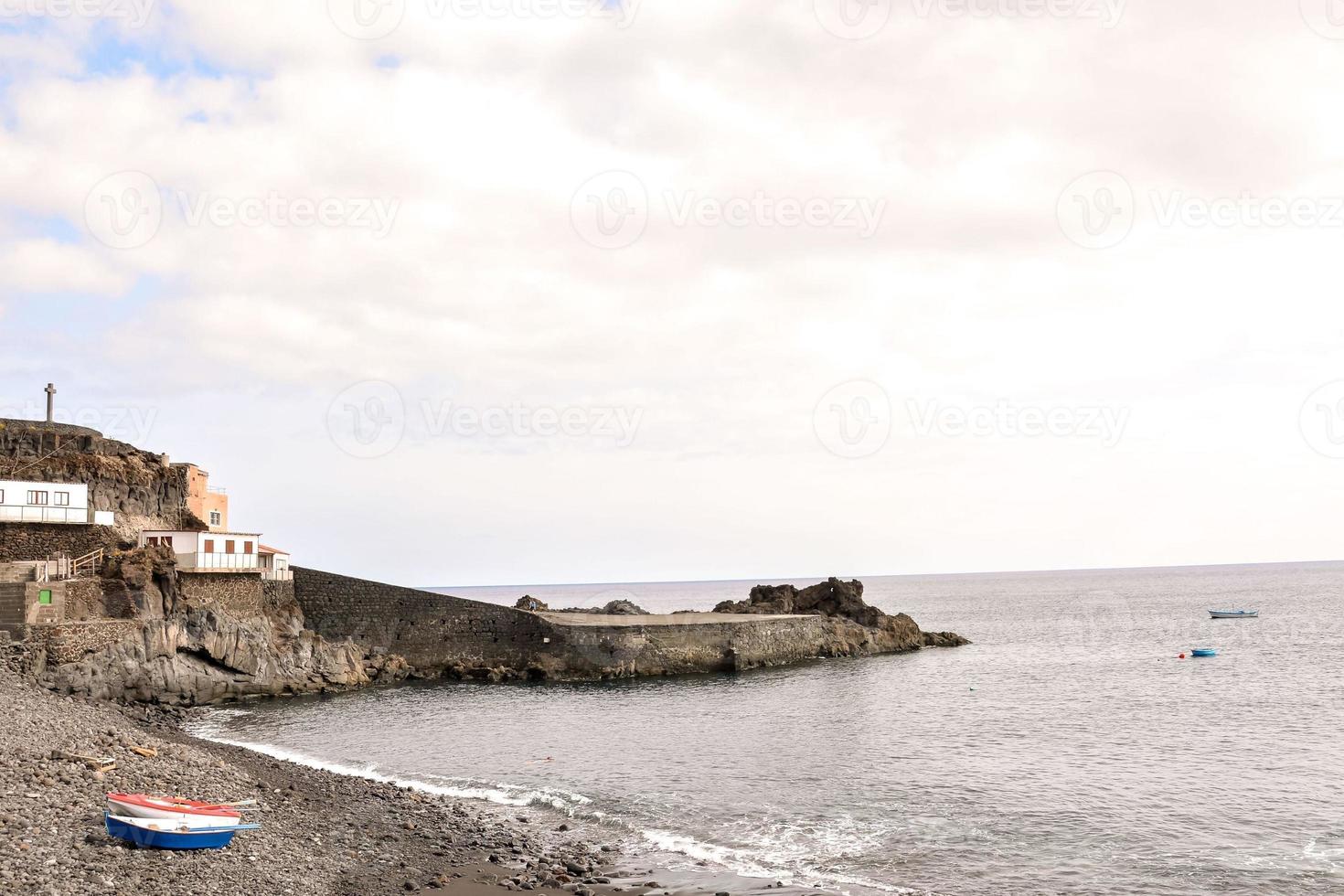 Scenic coastal view photo