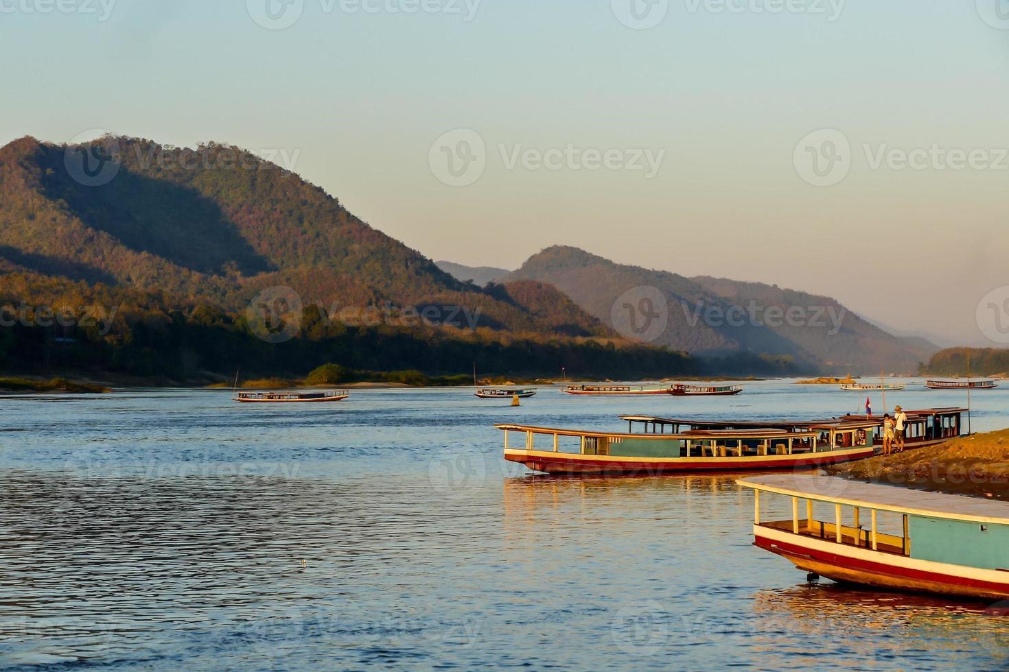 Rural landscape in Asia photo