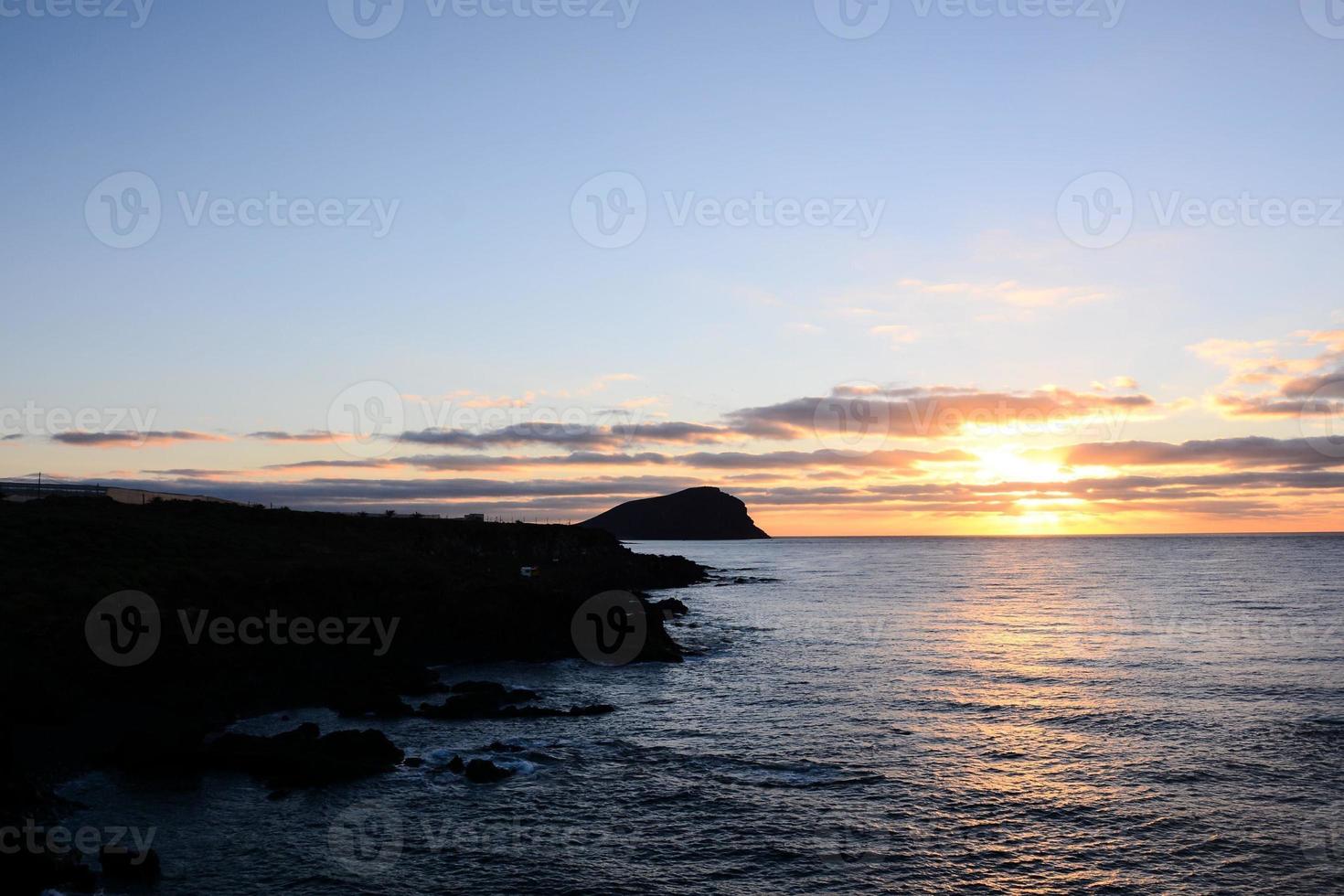 Scenic coastal view photo