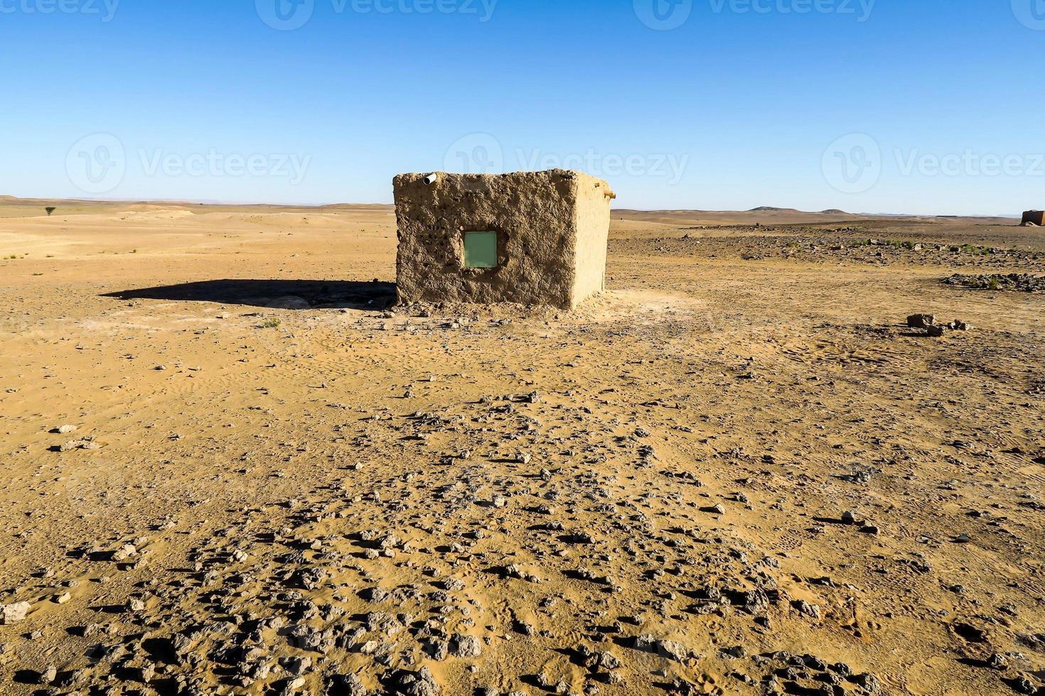 Scenic desert landscape photo
