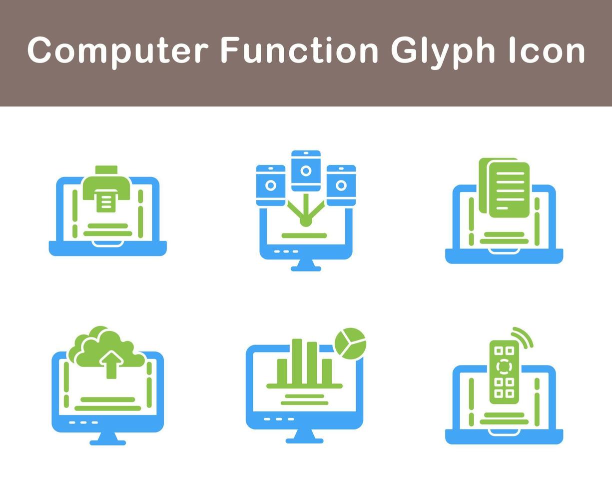 Computer Function Vector Icon Set 21487900 Vector Art at Vecteezy