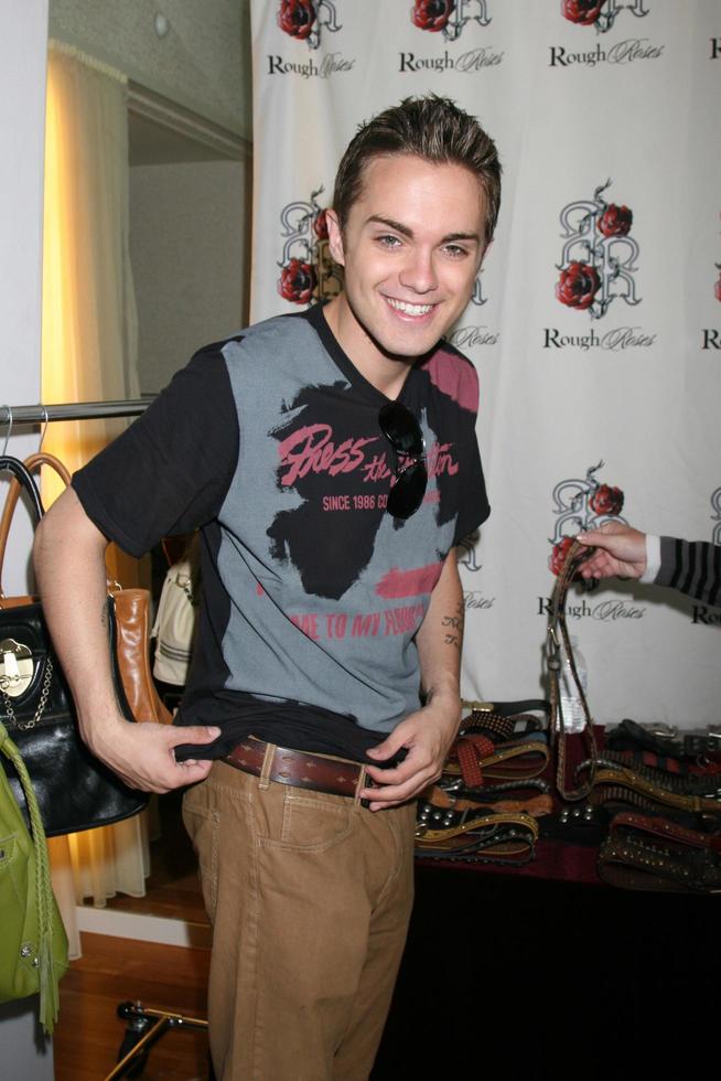 Thomas Dekker at the GBK Emmy Gifting Suites at the Mondrian Hotel  in West Los Angeles CA onSeptember 19 20082008 photo