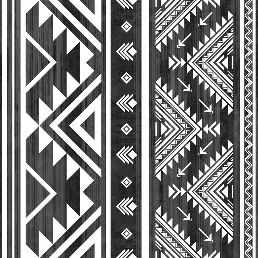 Native american indian ornament pattern geometric ethnic textile texture tribal aztec pattern navajo mexican fabric seamless Vector decoration fashion