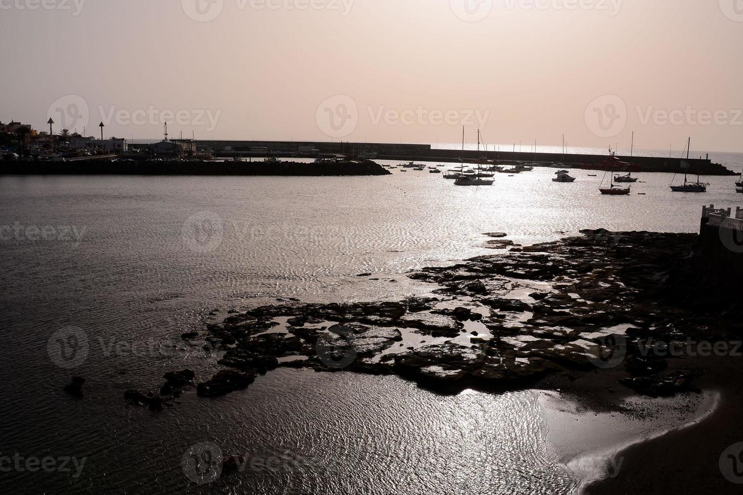 Scenic coastal view photo