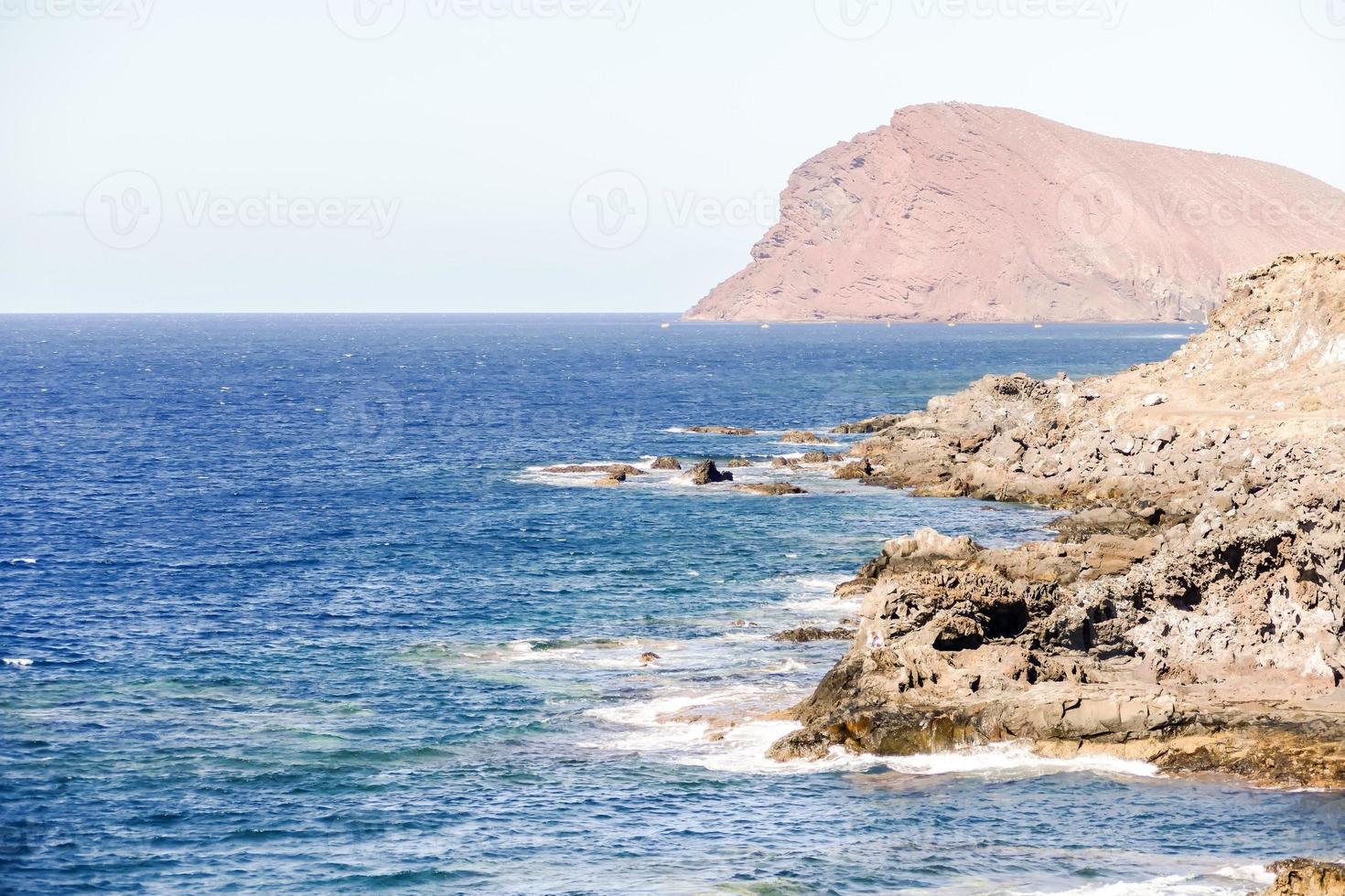 Scenic coastal view photo