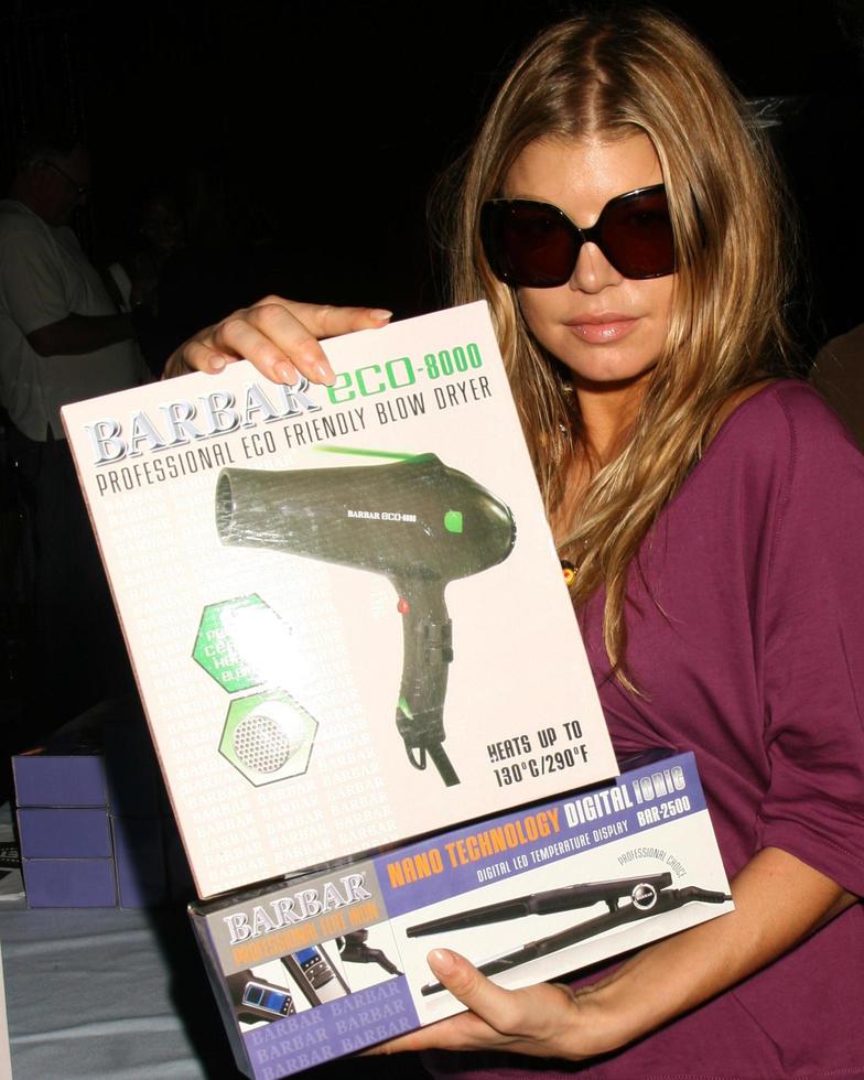 Fergie at the BET Awards GBK Gifting Lounge outside the Shrine Auditorium in Los Angeles CA onJune 24 20082008 photo