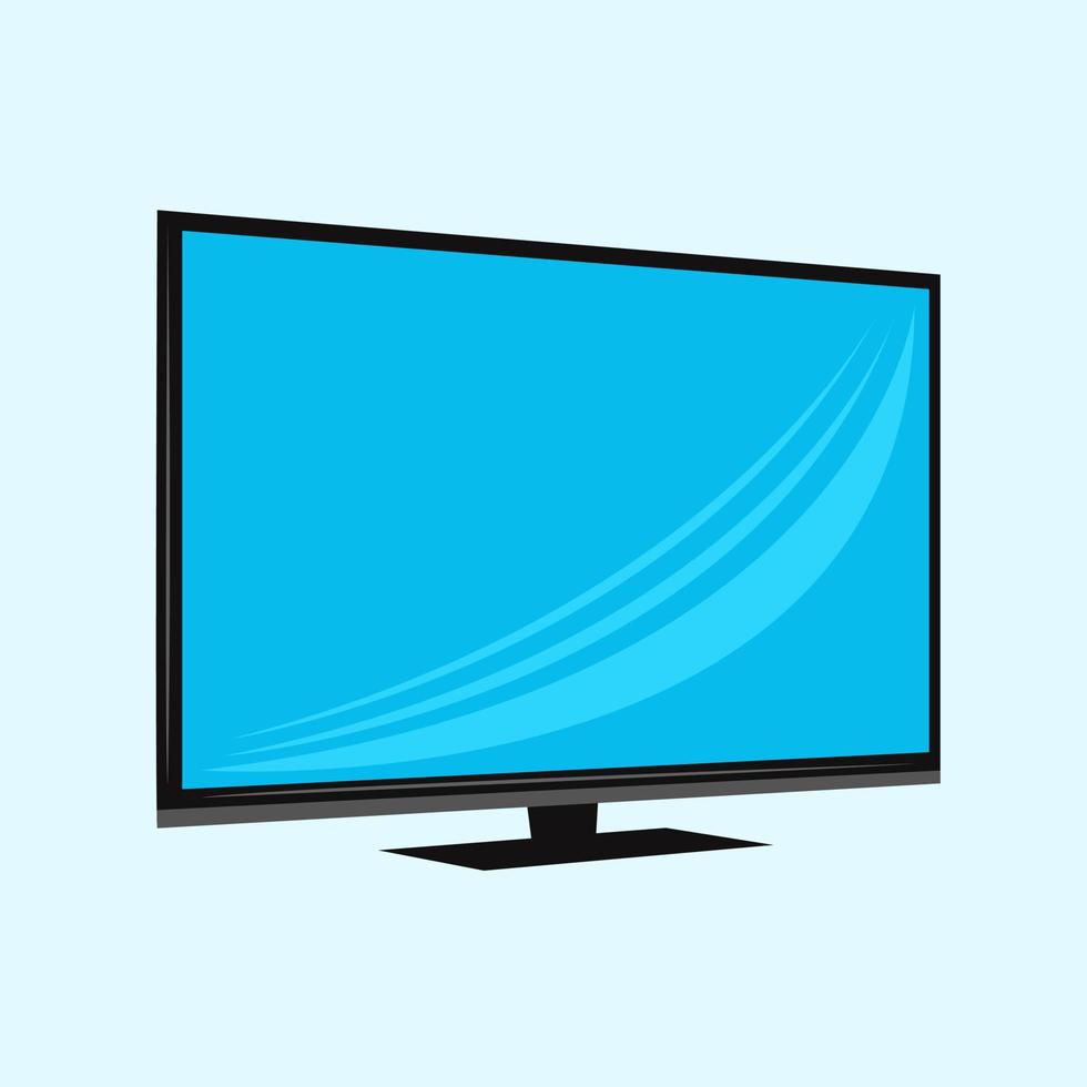 Television vector illustration for graphic design and decorative element