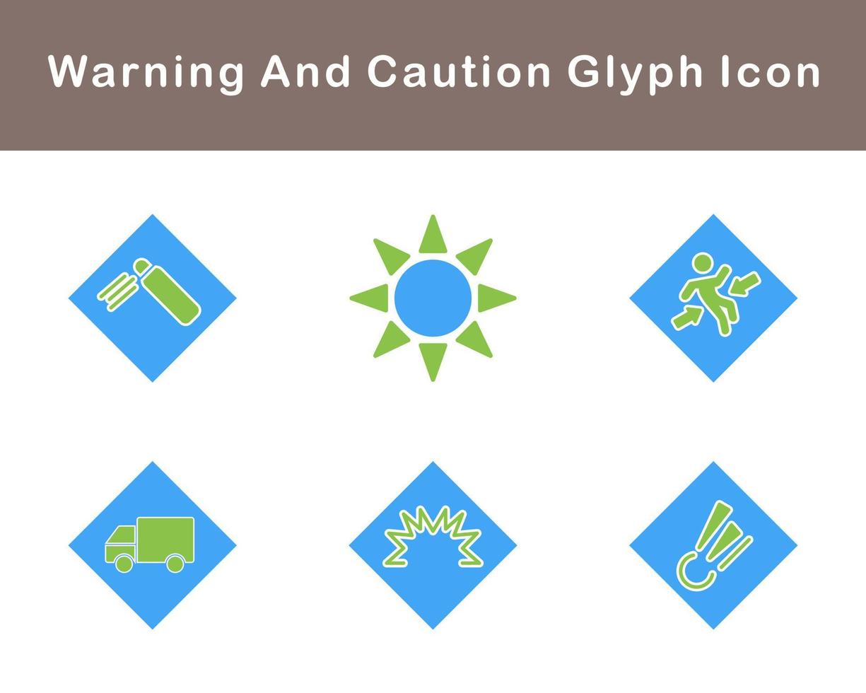 Warning And Caution Vector Icon Set
