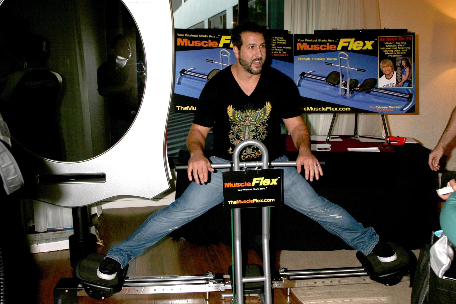 Joey Fatoneat the GBK Emmy Gifting Suites at the Mondrian Hotel  in West Los Angeles CA onSeptember 19 20082008 photo