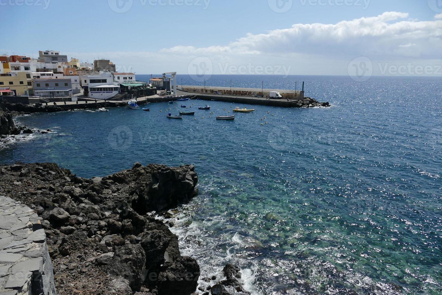 Scenic coastal view photo