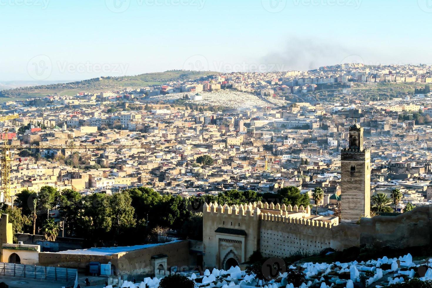 View of Marrakech, Morocco photo