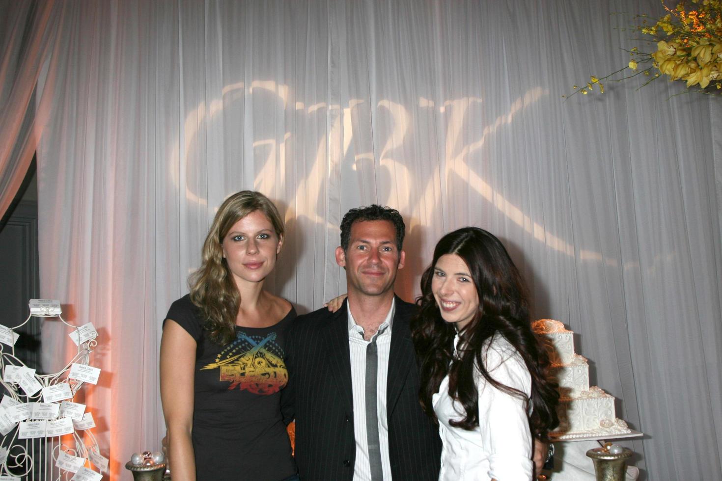 Carolyn Murphy Gavin B Keilly and Heather Matarazzo  at  the GBK Same Sex in The City  Wedding Show in Los Angeles CA onAugust 17 20082008 photo