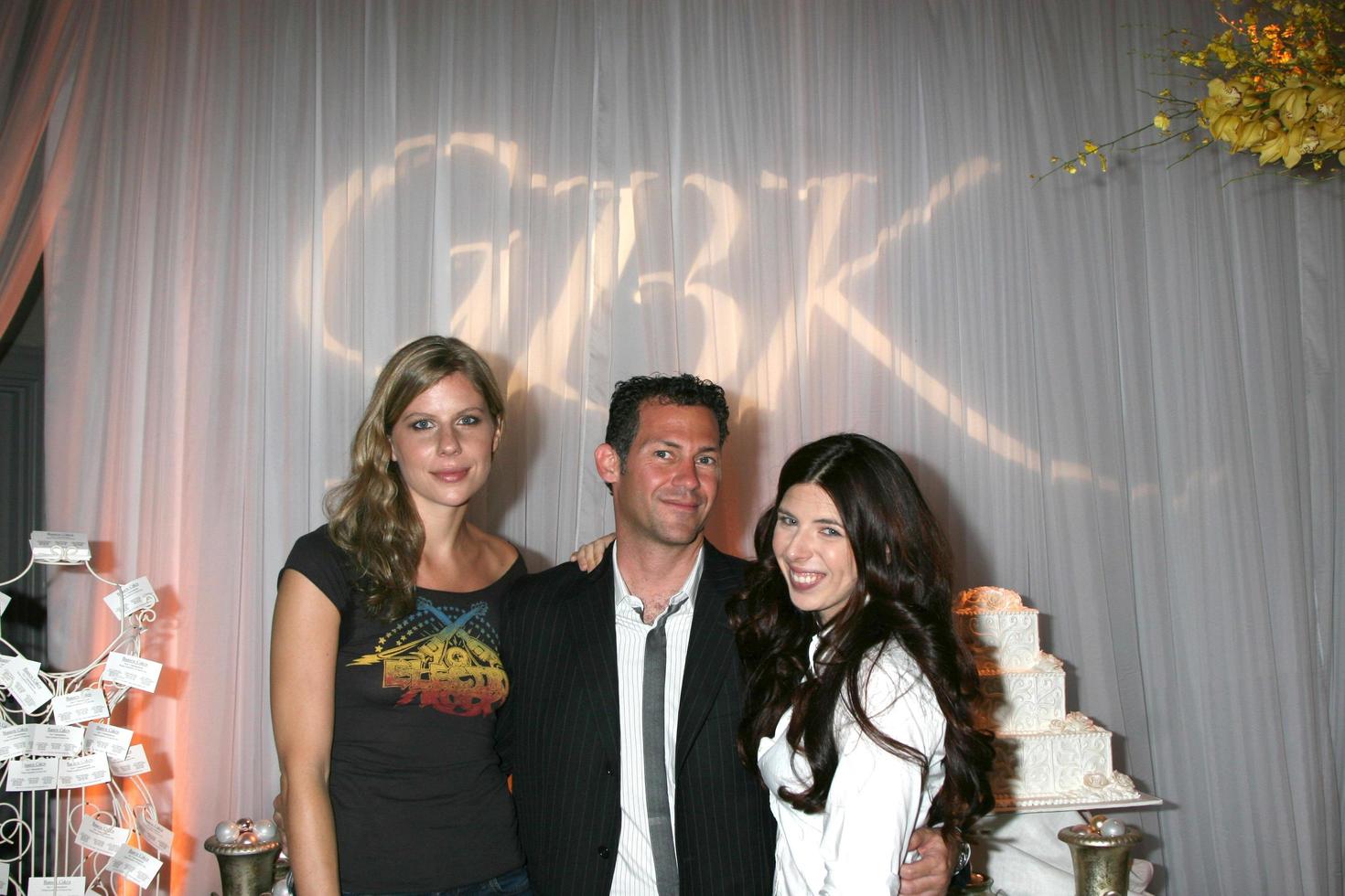 Carolyn Murphy Gavin B Keilly and Heather Matarazzo  at  the GBK Same Sex in The City  Wedding Show in Los Angeles CA onAugust 17 20082008 photo