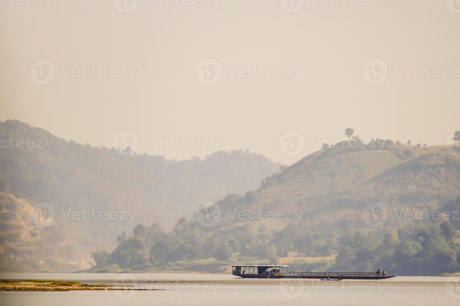 Rural landscape in Asia photo