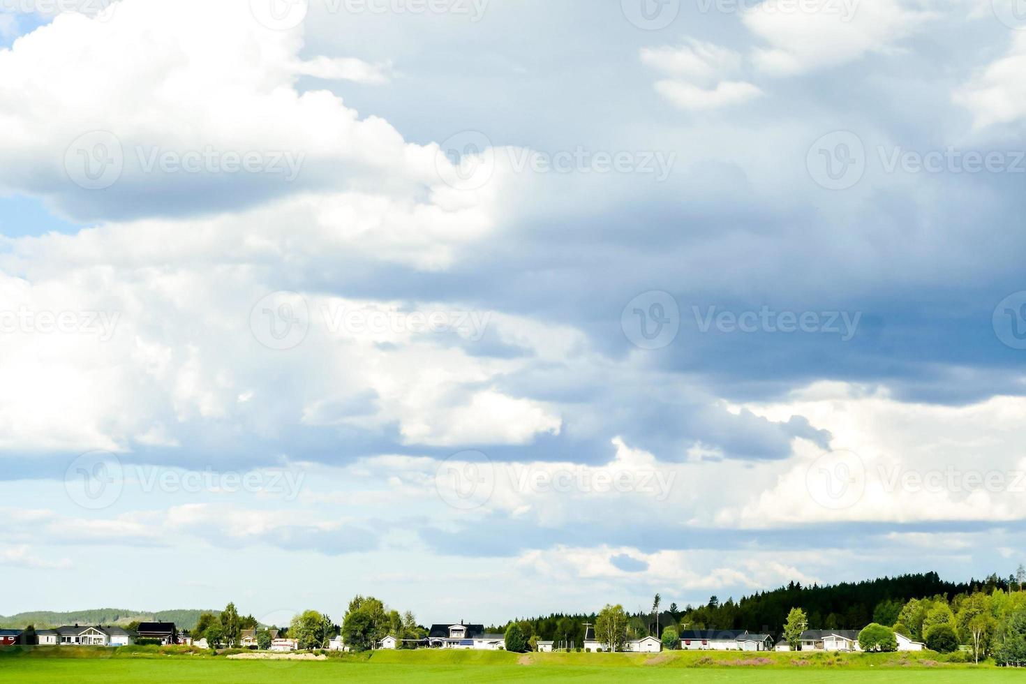 Landscape in Sweden, Europe photo