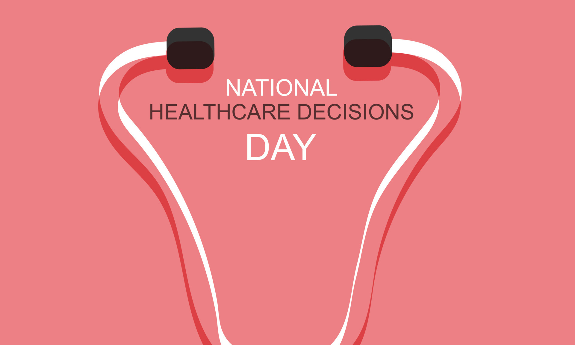 National healthcare decisions day. Template for background, banner National healthcare decisions day. Template for background, banner