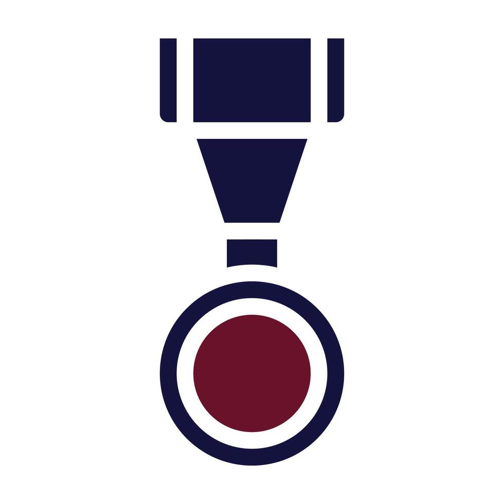 badge icon solid style maroon navy colour military illustration vector army element and symbol perfect.