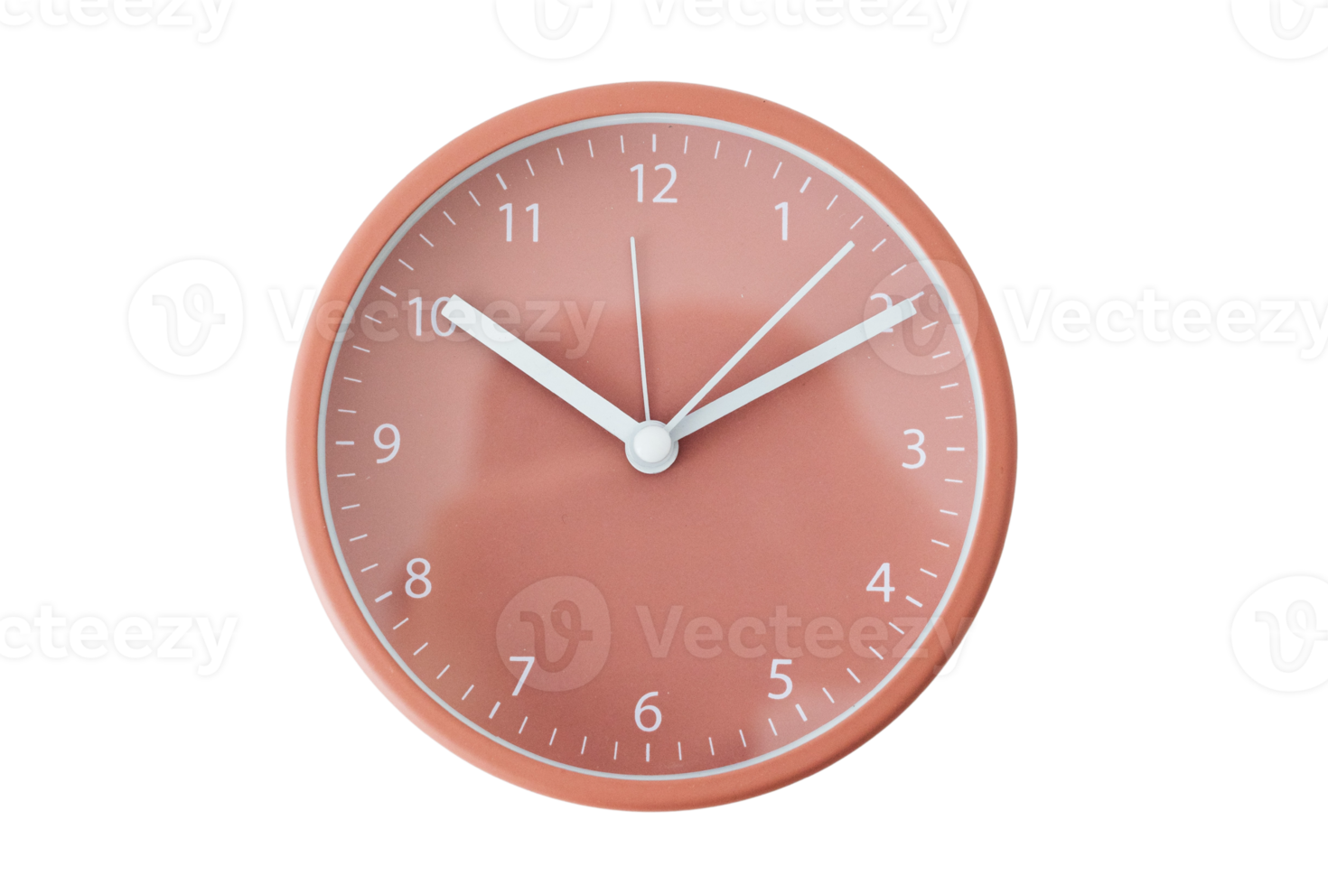 Pink clock isolated on a transparent background 21491684 PNG