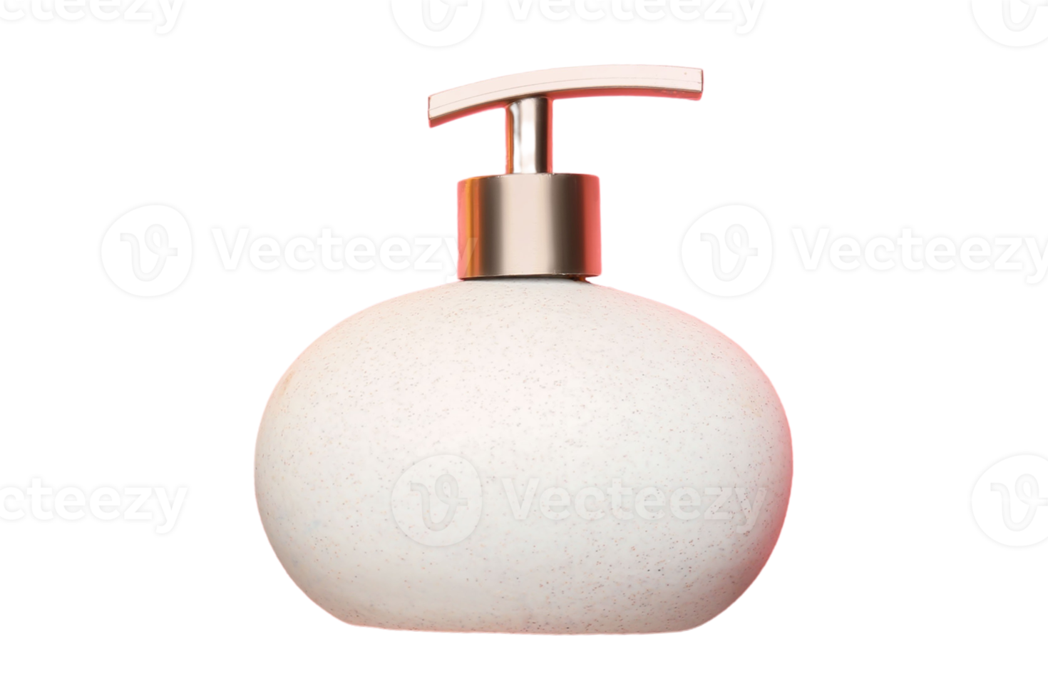 White cream bottle isolated on a transparent background png