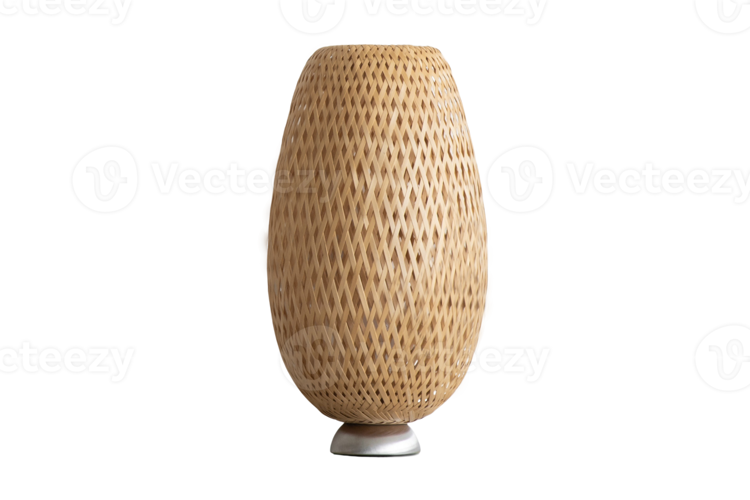 Beige Vase isoliert auf ein transparent Hintergrund png