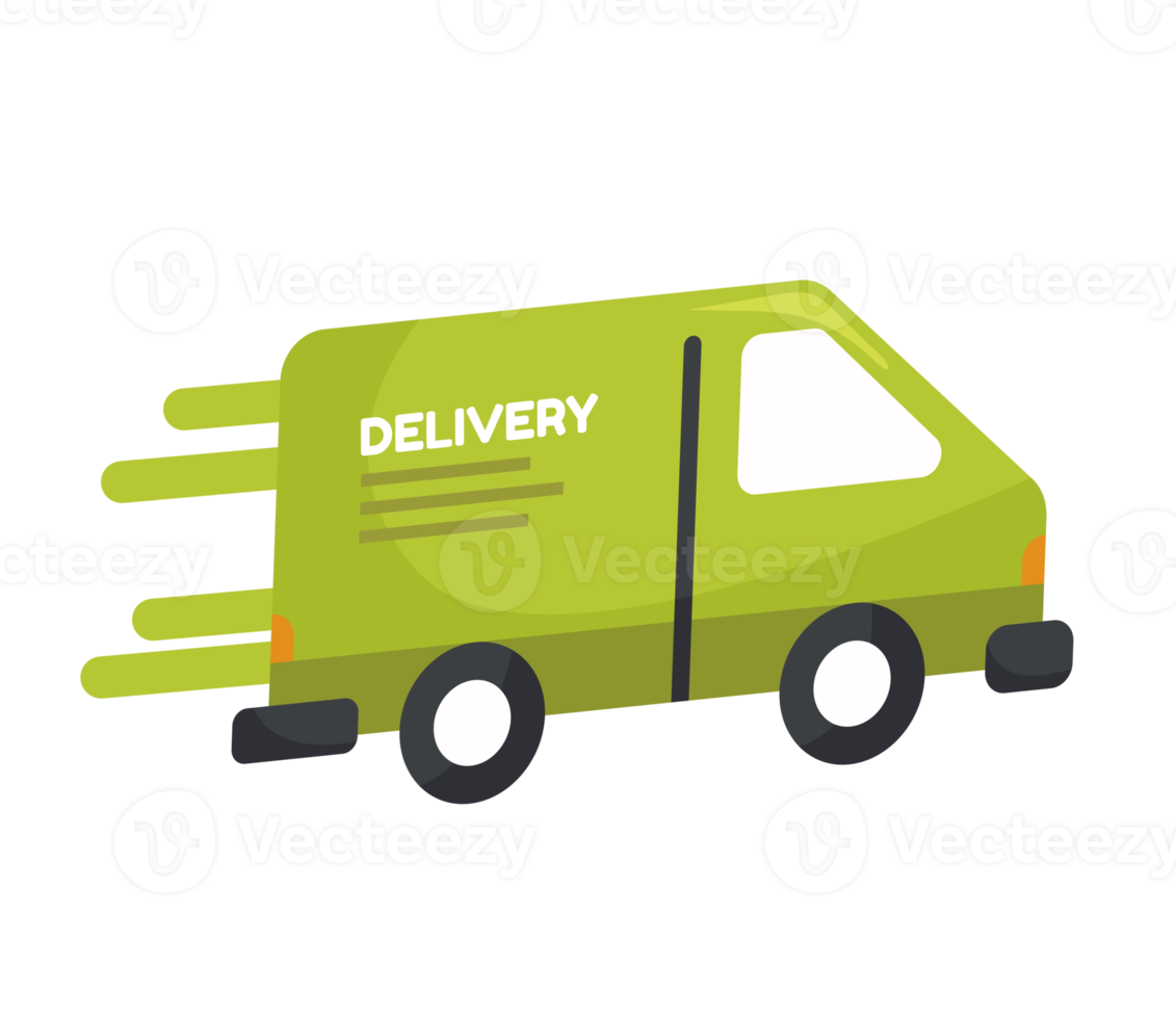 car delivery icon element for delivery concept png