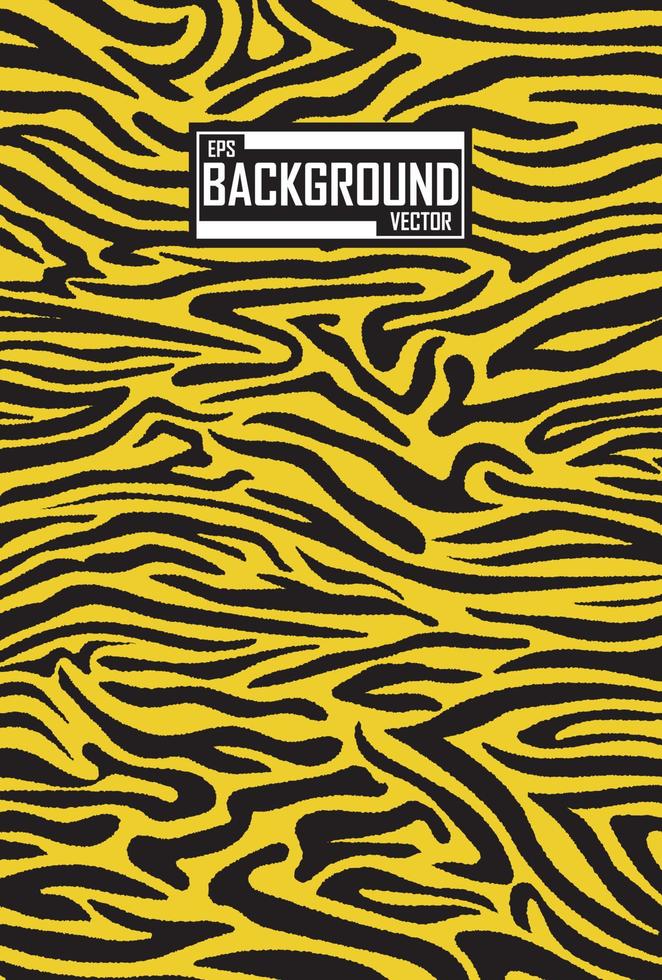 Abstract background with tiger and zebra pattern vector