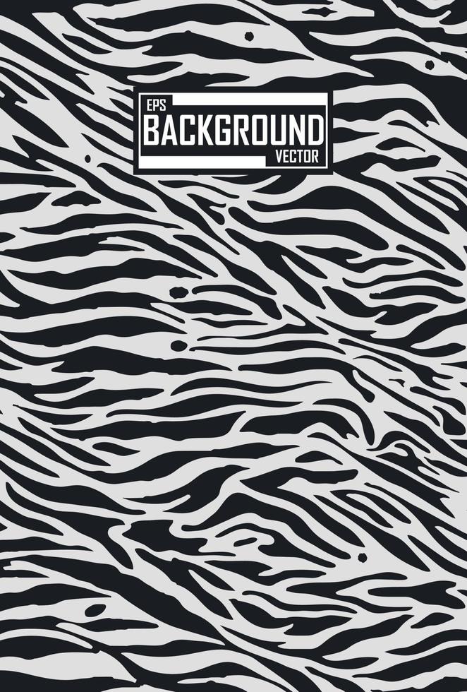 Abstract background with tiger and zebra pattern vector